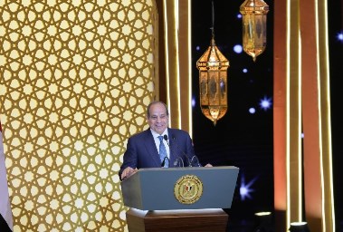 الرئيس السيسي خلال الحفل