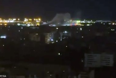 صورة متداولة لموقع الاستهداف في الضاحية الجنوبية