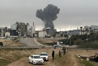 انفجار في إسرائيل