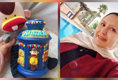 أعمال الدكتورة سارة لاشين مصممة الصلصال 