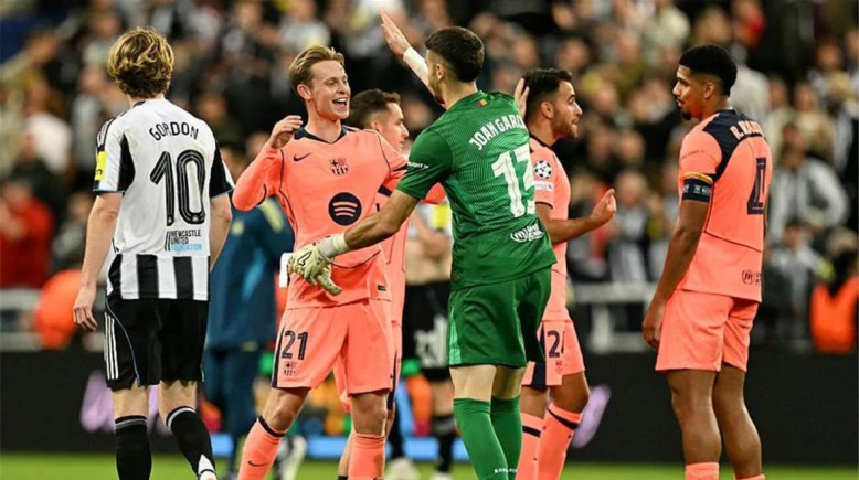 موعد مباراة برشلونة ونيوكاسل