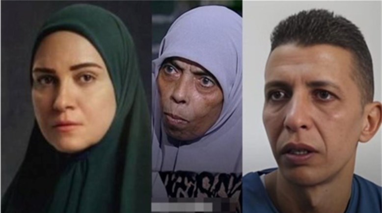 إسلام وعزيزة وريهام عبدالغفور