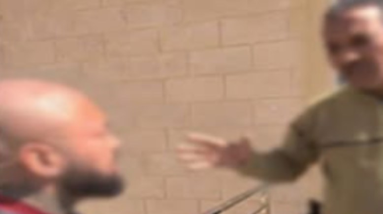 صورة من الفيديو المنتشر