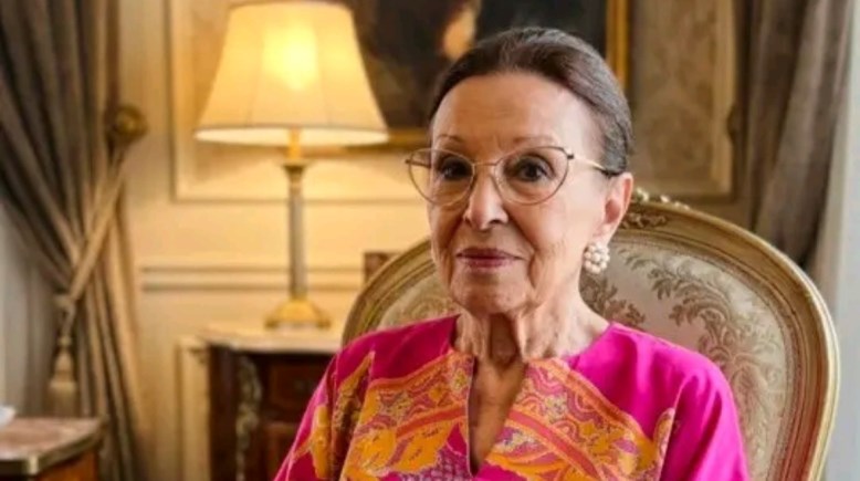 الصورة المتداولة للفنانة نجاة الصغيرة