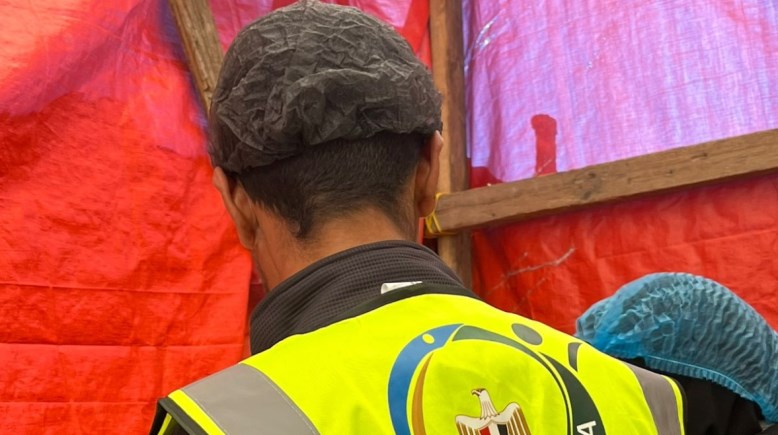 جانب من مراقبة هيئة سلامة الغذاء لمائدة فلمنج