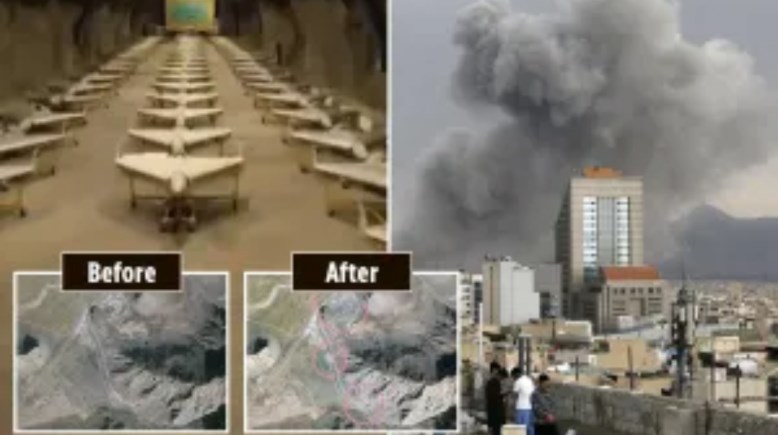 إيران تحت القصف