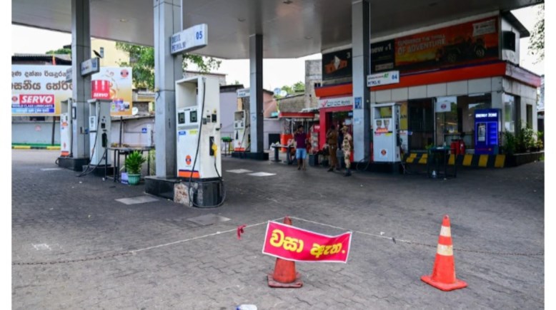 أزمة وقود في سريلانكا 