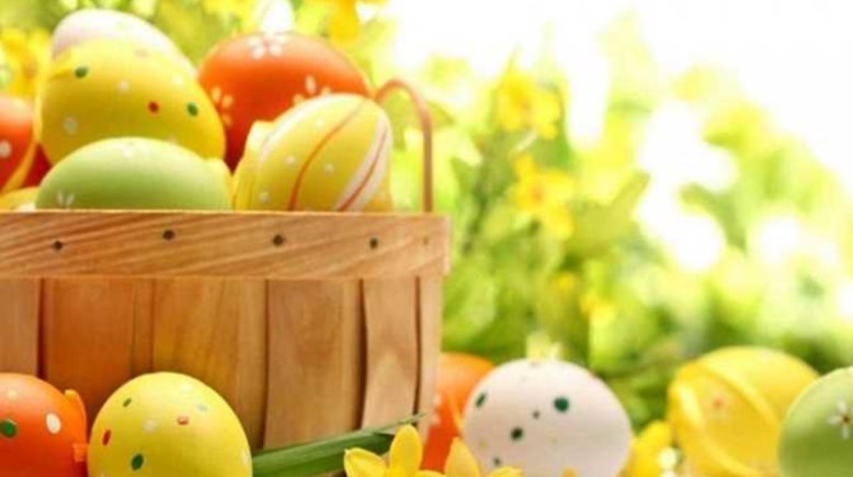 البيض الملون لـ عيد شم النسيم