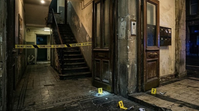 جريمة داخل مدخل عقار - صورة تعبيرية