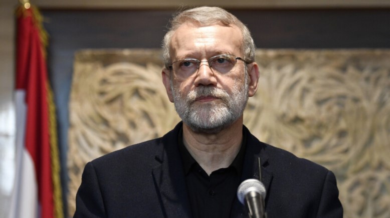 أمين عام مجلس الأمن القومي الإيراني علي لاريجاني