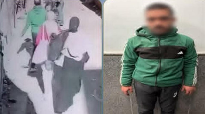 المتهم وجانب من الواقعة 