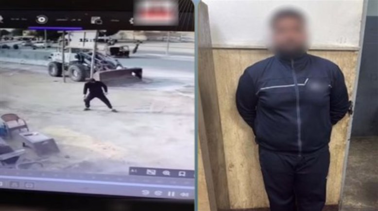 المتهم وجانب من الواقعة