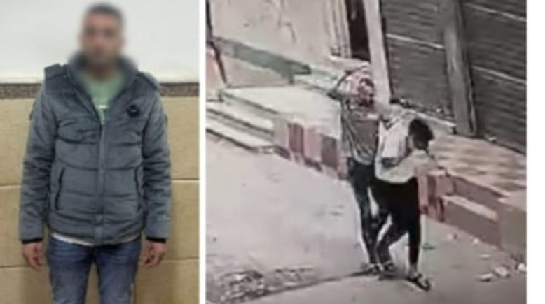 المتهم وجانب من الواقعة 