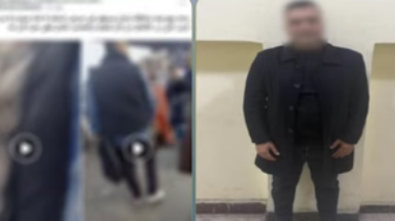 المتهم وجانب من الواقعة 