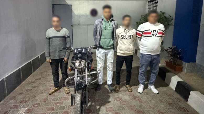 المتهمين والمضبوطات