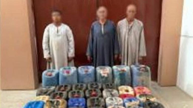 المتهمون والمضبوطات