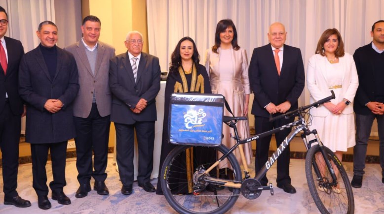 وزيرة التضامن الاجتماعي مايا مرسي خلال المؤتمر