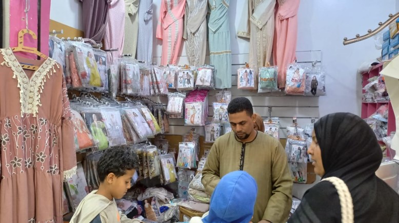 لبس العيد فى قنا 