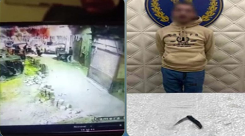 المتهم وجانب من الواقعة 