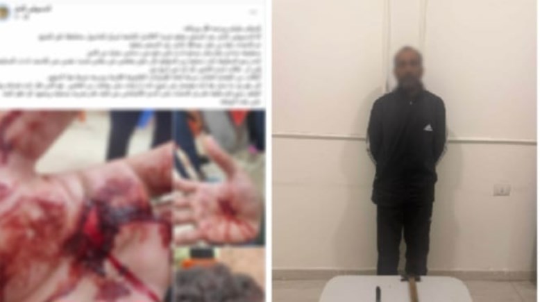 المتهم وجانب من الواقعة 