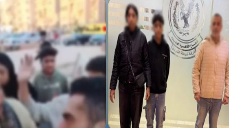 المتهمون وجانب من الواقعة