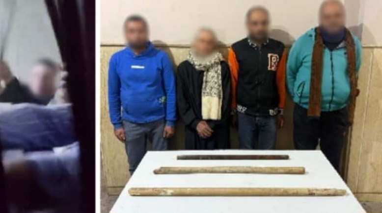 المتهمون وجانب من الواقعة