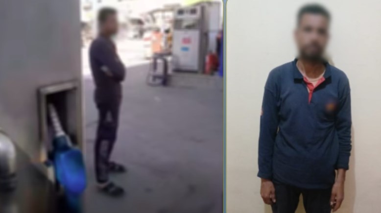 المتهم وجانب من الواقعة 