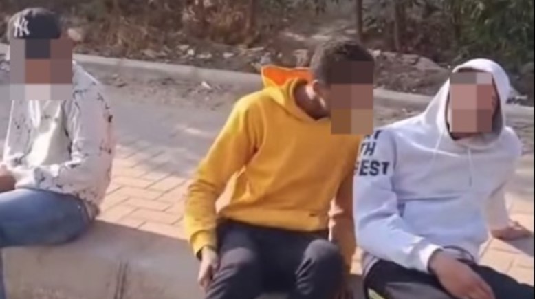 لقطة من فيديو شباب الزومبي في أكتوبر