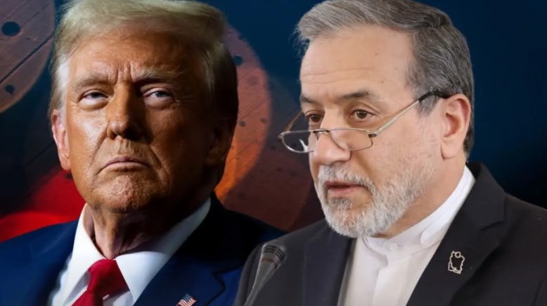 الرئيس الأمريكي، دونالد ترامب، ووزير الخارجية الإيراني، عباس عراقجي،