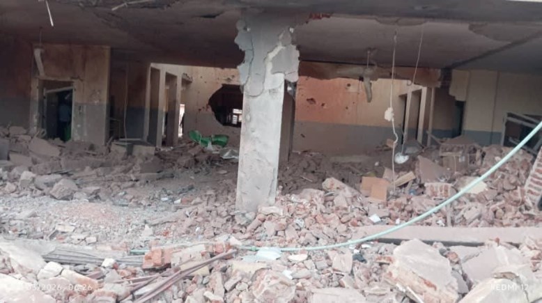 هجوم على مستشفى الضعين