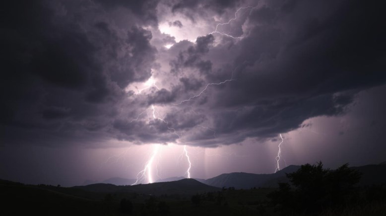 دعاء البرق والرعد