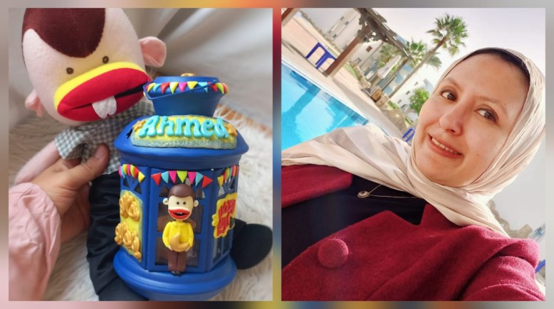 أعمال الدكتورة سارة لاشين مصممة الصلصال 