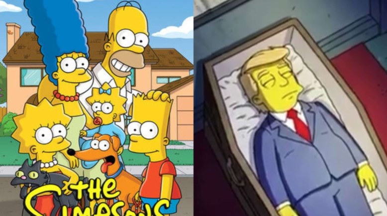 ترامب وعائلة سيمبسون 