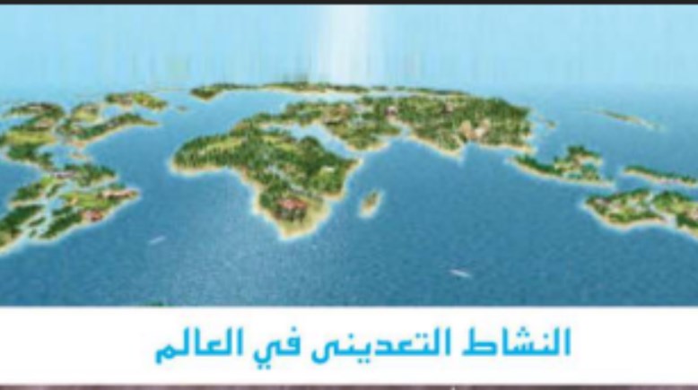 شرح درس النشاط التعديني في العالم