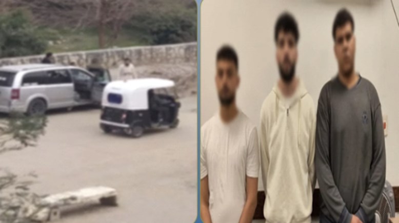 المتهمون وجانب من الواقعة