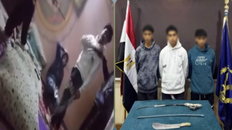 المتهمون وجانب من الواقعة