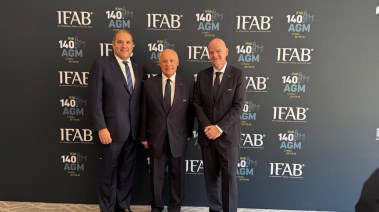  هاني أبو ريدة وإنفانتينو 