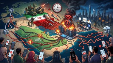 صورة تعبيرية مولدة بالذكاء الاصطناعي