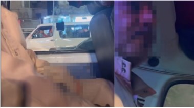 مسن يتحرش بفتاة