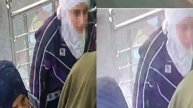 السيدة الظاهرة بالمنشور