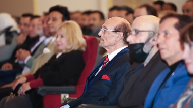 الفنان محمد صبحي خلال الاحتفالية