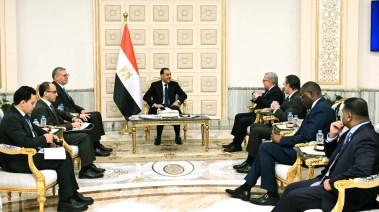 لقاء رئيس الوزراء مع رئيس شركة شيفرون