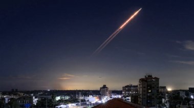 الصاروخ الإيراني "خرمشهر 4" في سماء إسرائيل