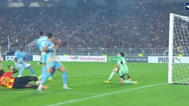 جانب من مباراة الأهلي والترجي 