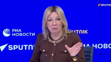 متحدثة الخارجية الروسية،  ماريا زاخاروفا 