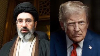 دونالد ترامب ومجتبى خامنئي 