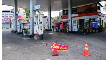 أزمة وقود في سريلانكا 