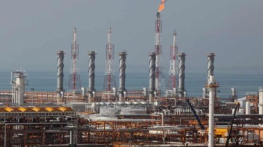 منشآت غاز في إيران 