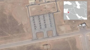 صورة جوية لقاعدة الأمير سلطان في السعودية 