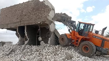 حملات إزالة التعديات على أراضي أملاك الدولة بالمنيا 